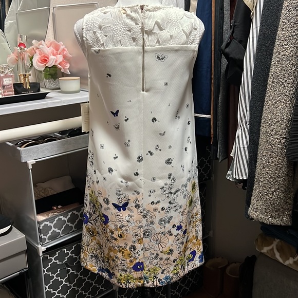 White floral dress - Picture 2 of 4